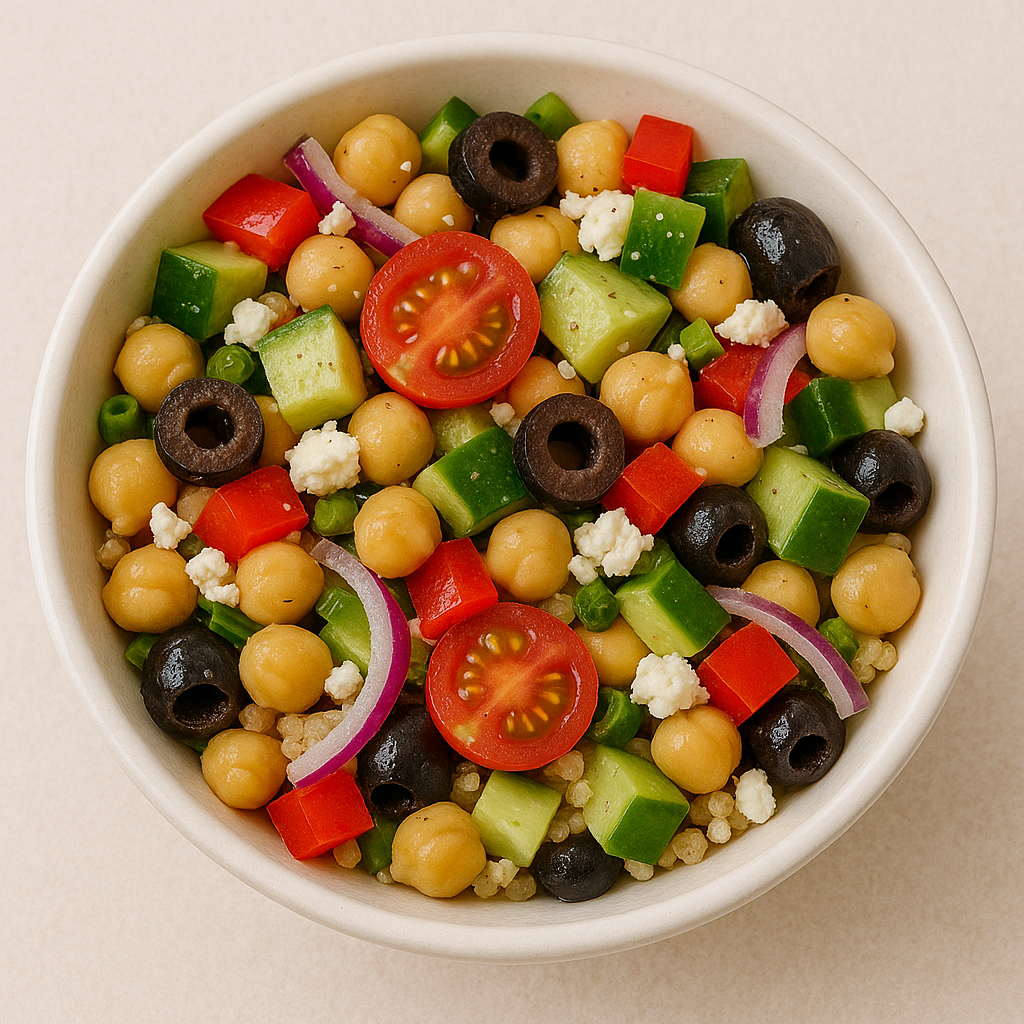 Mediterranean Chickpea Salad